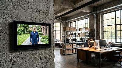 Установка видеодомофона в офис