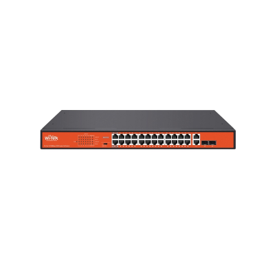WI-PS526G v4 Неуправляемый коммутатор 24 PoE порта