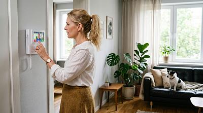 Установка видеодомофона в частный дом