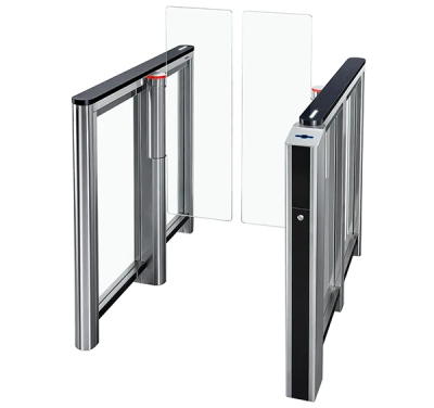 Скоростной проход PERCo ST-11 с распашными створками и встроенным картоприемником