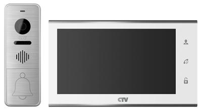 CTV-DP4705AHD W Комплект цветного видеодомофона 