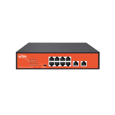 WI-PS210G v4 Неуправляемый коммутатор 8 PoE портов