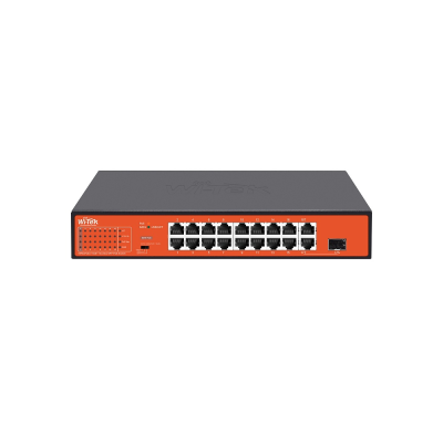 WI-PS518G v4 Неуправляемый коммутатор 16 PoE портов