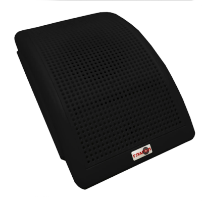 Глагол Н6-3У (корпус черный) Оповещатель речевой настенный 