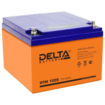 Аккумуляторная батарея / аккумулятор DELTA DTM 1226
