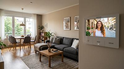 Установка видеодомофона в квартиру