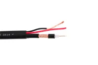 Кабель комбинированный RG59 CU+2x0.75 мм2 75 Ом outdoor, 200 м