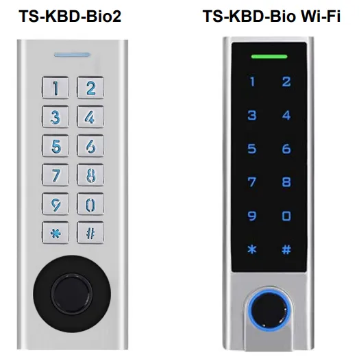 фото Новинки от Tantos – Кодонаборные панели TS-KBD-Bio Wi-Fi и TS-KBD-Bio2